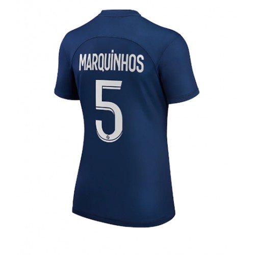 Paris Saint-Germain Marquinhos #5 Hjemmedrakt Kvinner 2022-23 Kortermet Paris Saint-Germain Marquinhos #5 Hjemmedrakt Kvinner 2022-23 Kortermet